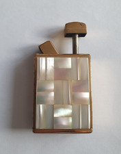 Consul Amor Mother of Pearl / gold plated perfume atomiser picture