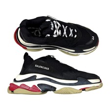 Balenciaga Triple S Black White Red (2018 Reissue) (US11/UK10/EU44) picture