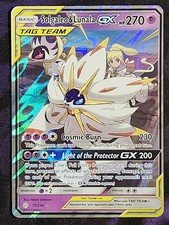 Pokemon Solgaleo & Lunala GX 75/236 Cosmic Eclipse CEC picture