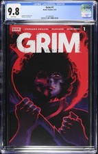 Grim #1 CGC 9.8  Boom Studios 2022 Flaviano Cover A White Pages picture