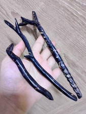 3 Genuine Black Coral Branch 1 With natural contours 80 gr Specimens for jewelry picture