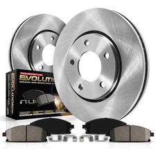 PowerStop Front Brake Pad & Rotor Kit Z17 KOE1043 Stock Replacement Brake Pads picture