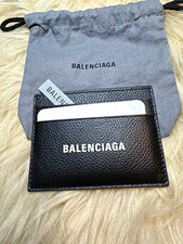 Balenciaga Cash Logo Leather Card Case with Dust Bag picture