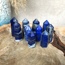 10pcs natural lapis lazuli jasper quartz obelisk crystal wand point healing  picture