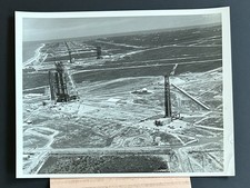 1963 NASA AP News Features “Cape of Moon Hope” Launch Complex Press Photo picture