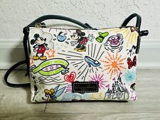 Dooney And Bourke Sketch Disney Parks Exclusive Crossbody MK Castle Placement picture