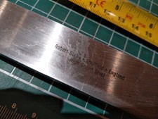 Robert SORBY HSS woodturning skew chisel 810H W~1