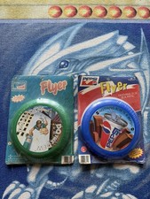 SEALED VTG 80s Pepsi + Mountain Dew Flyer Frisbee Bundle 100 Gram Soda Promo picture