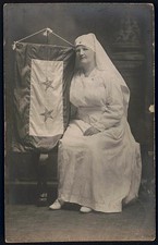 Photo:Findlay Ohio Red Cross Nurse Service Banner Gold Stars 1917-1918 picture
