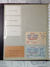 1959 Analy High School Sebastopol CA Graduation Ephemera Scrapbook Album picture