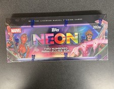 2026 Topps Marvel Neon Hobby Box - Factory Sealed picture