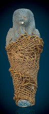 Ancient Egyptian Rare Antique Blue Faience Ushabti Shabti Mummy Artifact Figure picture