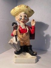 Vintage Japan 1950s Rubens Original Hobo Bum Cigarette Ashtray & Match Holder picture