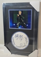 Billy Idol  Signed Autographed plate   JSA framed One of a kind  item picture