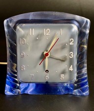 Mid Century Wm L Gilbert Model 1250 Lucite Electric Alarm Clock Tested Working picture