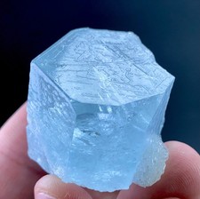 219 Carat Natural Blue Aquamarine Crystal From Skardu Pakistan picture
