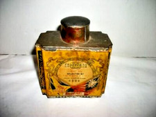 1930s Jasmine Tea Tin Tack Kee & Co Canton Great Art Deco Graphics Paper Label picture