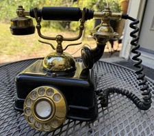 Vintage 1960's Rotary Telephone French Style Modell Marquis TelMade in Korea picture