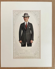Antique Men's Print  from 