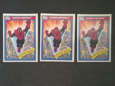 (3) 1990 1991 Impel Marvel Universe Series 1 Cosmic Spider-Man #30 MCU  picture