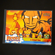 Topps 2000 Pokémon The Movie 2000 A Great Day S3 Pikachu Base Set Card picture