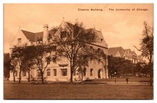 VTG Classics Building, University of Chicago, Chicago, IL Postcard picture