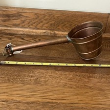 RARE 1985 Michael Bonne Copper “The Little Dipper” Dipper Ladle Cup picture