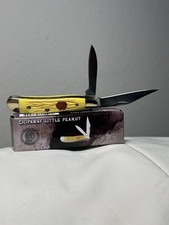 Vintage Chipaway Little Peanut Pocketknife ~ Banana Jigged Bone Handle ~ Boxed picture
