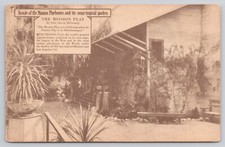 Facade of Mission Playhouse San Gabriel Mission Los Angeles CA c1910s Postcard picture