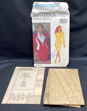 Vtg Sewing Pattern, Butterick 5911, dress, 18-22, Uncut - ships free picture