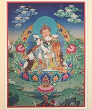 Padmasambhava, Tibetan Thangka picture