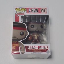 Lebron James Funko Pop #01 NBA Cleveland Cavaliers Red Jersey Vinyl Figure picture