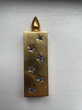 Vintage Petite by Cotter Starburst Rhinestone Purse Perfume Bottle Dauber picture