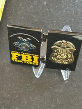 FBI JTTF credential task force coin. Joint Terrorism Task Force rare picture