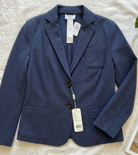 Akris Punto Navy Jersey Blazer NWT Size 14 | Retail $1,190 picture