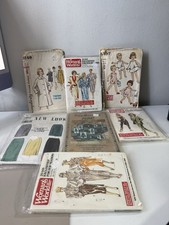 Lot 7 Vintage Sewing Patterns Simplicity Woman’s World New Look Mixed Sizes picture