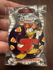 DSF DSSH Disney Pin Trading Donald Duck Devil Candy Corn Halloween Pin LE 400 picture