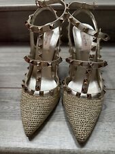 Valentino Rockstud gold shoes 39,5 picture