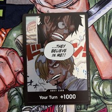 DON Card Luffy & Sanji OP-11 A Fist of Divine Speed One Piece English NM picture