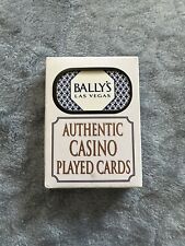 Bally’s casino playing cards picture