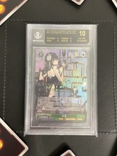 Azur Lane Weiss Schwarz SP Special Rare BGS 10 Black Label Azuma Foil Sign Gold picture