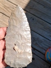 Late Paleo / early Archaic knife blade spear point indian artifact picture