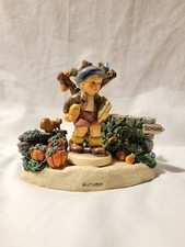 Goebel M.I. Hummel 2220 “School Days” – TMK-8 – with Autumn Delights Scenescape picture