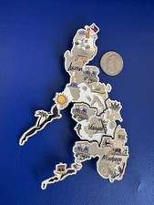 Believe The Promise 2024 Intl Pathfinder Camporee Pins🇵🇭 Silver Puzzle Map picture