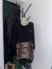 Boutique Moschino black long-sleeve mini dress picture