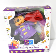 NEW Mattel Disney 1998 Dressing Fun Blustery Day Pooh Vintage and Rare picture