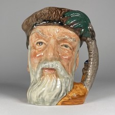 Royal Doulton Robinson Crusoe D6539 Small Character Jug Toby Mug 4