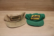 Vintage West Virginia Coal Mining Hats Lot Fairchild Eastern Coal Patch Snapback picture