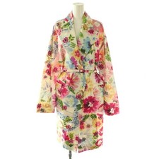 ESCADA Silk Flower Spring Coat Women's Multicolor Size 36 (Ages 14+) picture