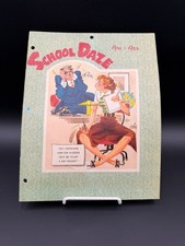 Vintage School Daze Yearbook 1951-1952 Brand New Never Used Illustrated picture